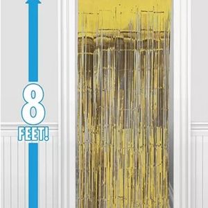Gold Foil Door Curtain or Photo Backdrop